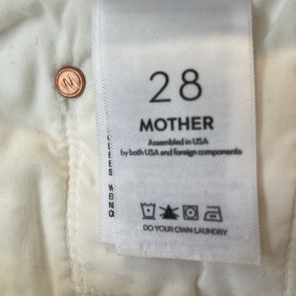 MOTHER White Undercover Jeans - Picture 4 of 5